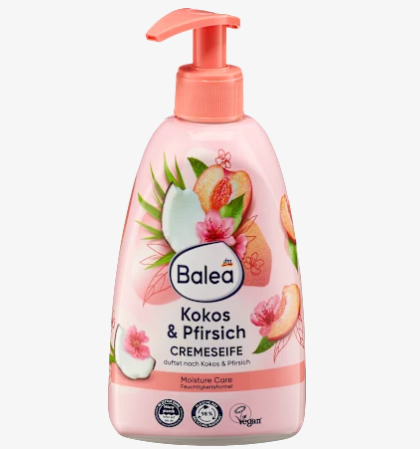 Balea バレア クリームソープ ココナッツ&ピーチ 500ml