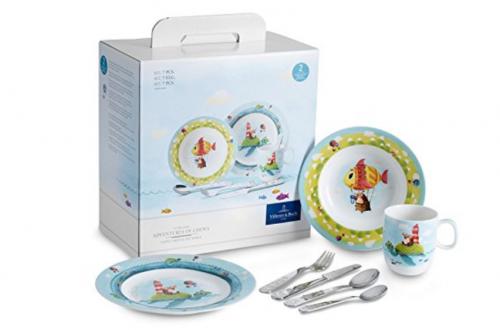 ビレロイ&ボッシュ(Villeroy&Boch)チューイー・ザ・ワールド・7点セット(子供用食器)