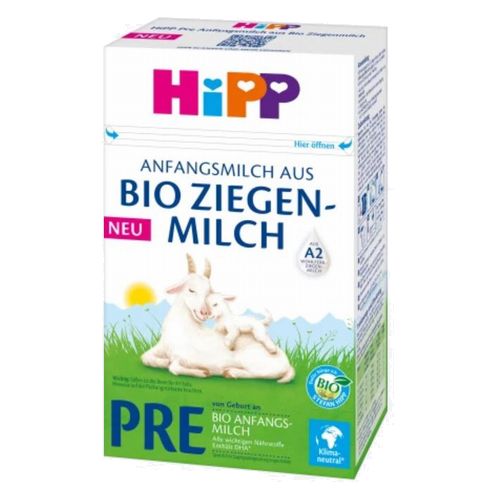 HiPP ヒップ BIO オーガニック ヤギ 粉ミルク PRE (0ヶ月〜) 400g