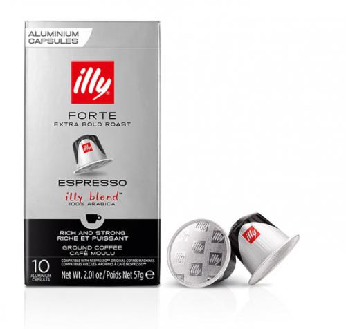 Illy エスプレッソ フォルテ (ネスプレッソ用カプセル) 10個