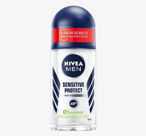 NIVEA MEN ニベアメン センシティブプロテクト デオロールオン 48H 50ml 2個セット