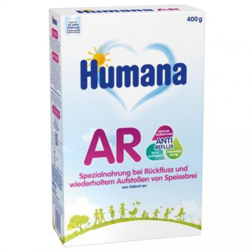 Humana フマナ 粉ミルク AR 吐き戻し (0か月～6ヵ月) 400g × 2個セット