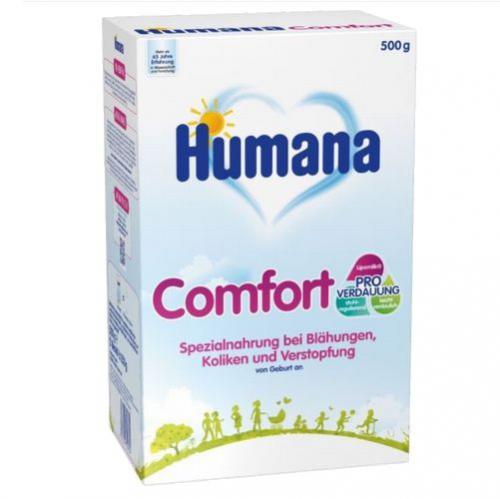 Humana フマナ 粉ミルク コンフォート (0か月～6ヵ月) 500g