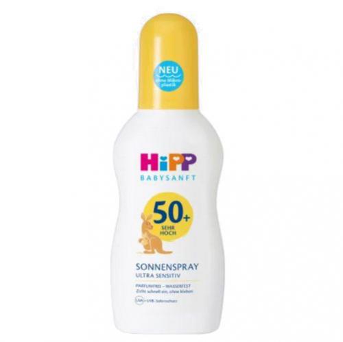 ヒップ HiPP 日焼け止めスプレー 敏感肌用 sensitive SPF50+  150ml