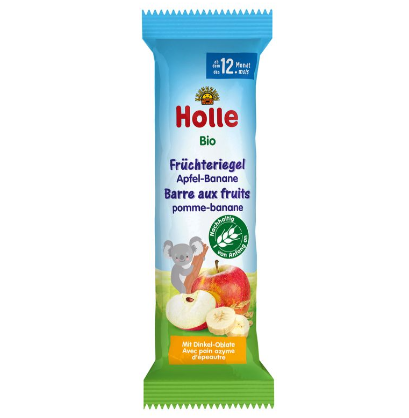 Holle baby food 果物バー リンゴ・バナナ味 12か月から 25g