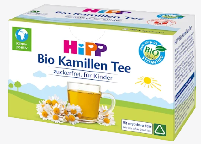 Hipp ベビーティー オーガニック カモミール 20個(30g)