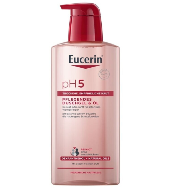 Eucerin ユーセリン pH5 シャワージェル オイル入り 敏感肌用 400ml