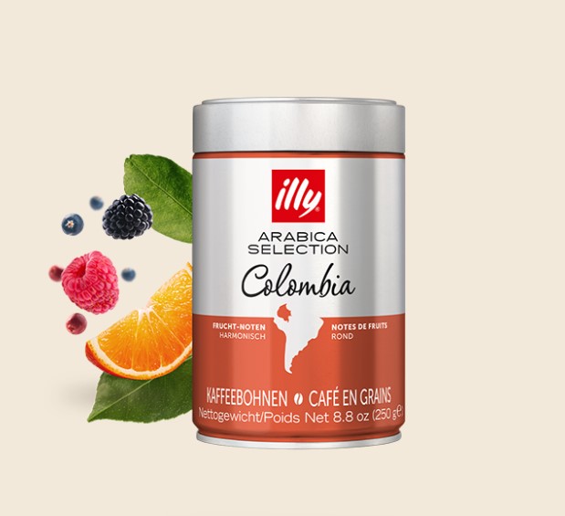 illy イリー アラビカ セレクション Arabica Selection コロンビア コーヒー豆 250g 1缶