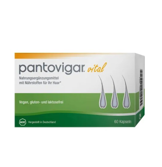 pantovigar vital パントガール女性用育毛薬 60錠 ドイツメーカー x 4個セット