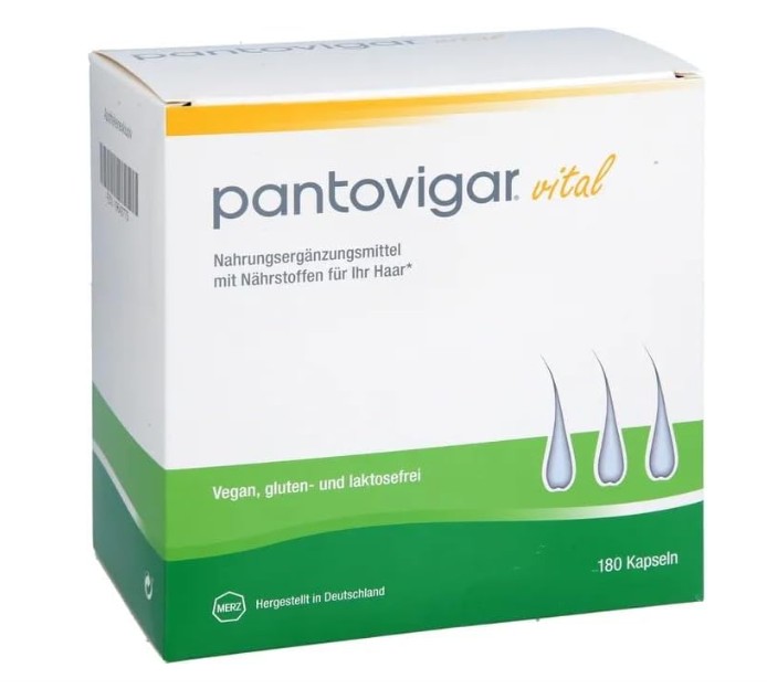 pantovigar vital パントガール女性用育毛薬 180錠 ドイツメーカー x 4個セット