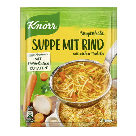 Knorr クノール スープラブ ビーフスープ 76g