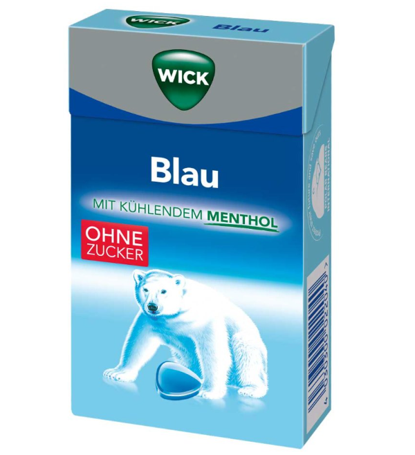Wick Blau メンソール のど飴 46 g