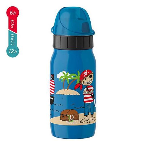 Emsa エムザ Drink2Go ISO2GO 
オートクローズキャップ 
0.35L パイレーツ