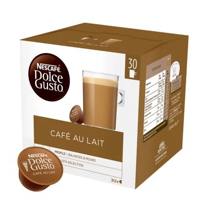 Nescafe カフェオレ (ドルチェグスト用カプセル) 30個