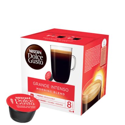 Nescafe モーニングブレンド グランデ インテンソ (ドルチェグスト用カプセル) 16個