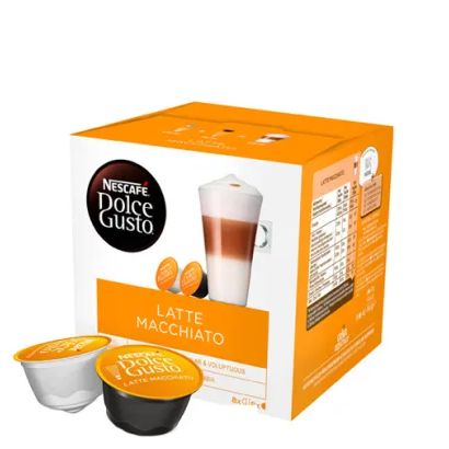 Nescafe ラテマキアート (ドルチェグスト用カプセル) 16個