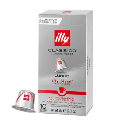 Illy ルンゴ クラシコ (ネスプレッソ用カプセル) 10個