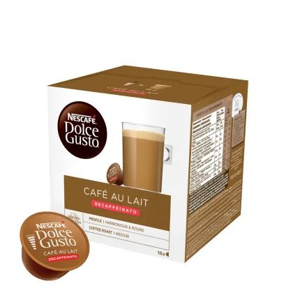 Nescafe カフェオレ カフェインフリー (ドルチェグスト用カプセル) 16個