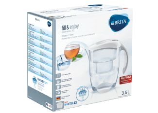 ブリタ(BRITA) Elemaris XL Maxtra+ ウォーターフィルター 白 1個