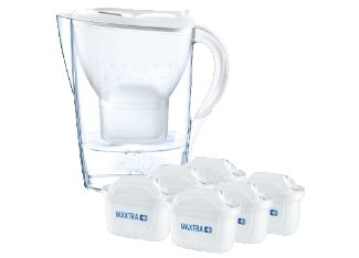 ブリタ(BRITA) 76696 Marella 6か月分パックウォーターフィルター 白 1セット
