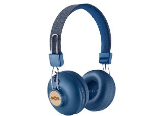 MARLEY Positive Vibration オンイヤーヘッドホン 青 1個