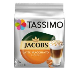 TASSIMO ラテ マキアート キャラメル コーヒーカプセル 268g 8カプセル×2