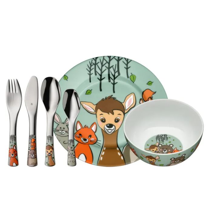 WMF フォレストフレンズ キッズディナーウェアセット (6点セット)