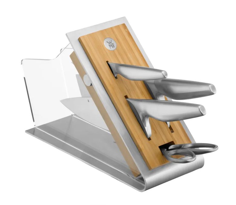 WMF シェフズエディション ナイフブロックバリューセット （アジア料理用、5点セット)