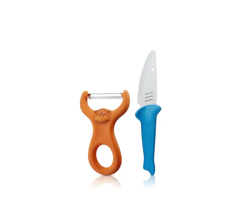 WMF キッズ クッキングセット (ベジタブルピーラー＆ナイフ、2点セット)