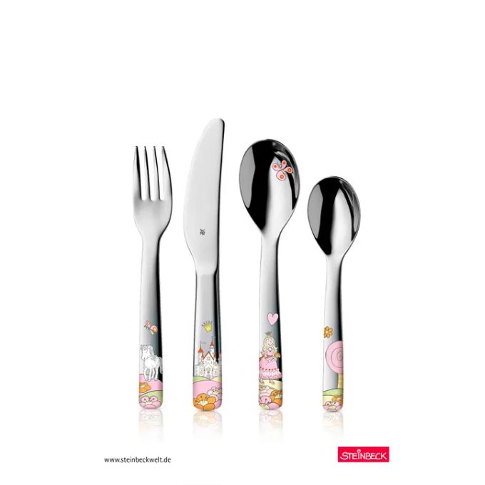 WMF プリンセスアンネリ キッズカトラリーセット (4点セット)