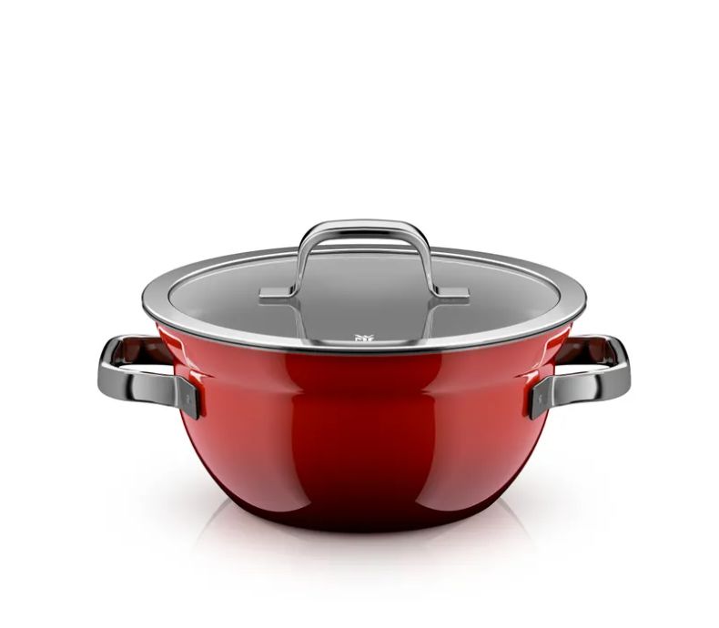 WMF フュージョンテック ミネラルプロ クッキングボウル (24cm、パッションレッド)