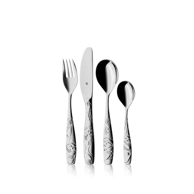 WMF ナマケモノ・トミ キッズカトラリーセット (4点セット)