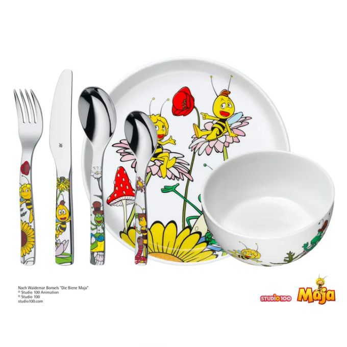 WMF みつばちマーヤ キッズカトラリーセット (6点セット)
