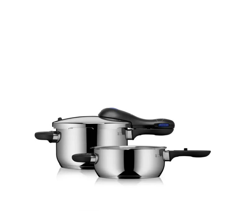 WMF パーフェクトプラス ワンポット圧力鍋セット (4.5L+3L)