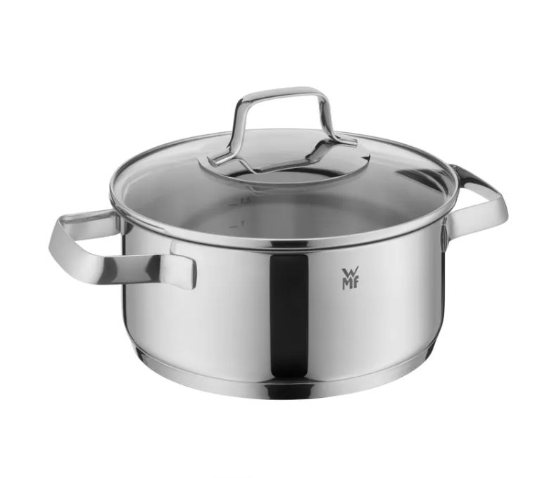 WMF ベルモンテ ブレージングパン (蓋付き、20cm)