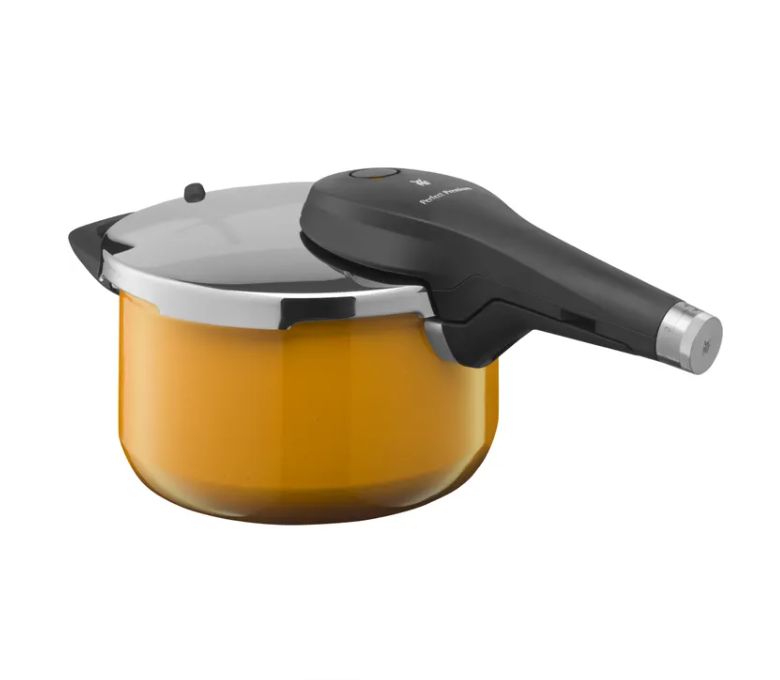 WMF フュージョンテック パーフェクトプレミアム ワンポット圧力鍋 (4.5L、イエロー)