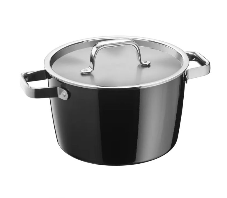 WMF フュージョンテック アロマティック スープポット (22cm、ブラック)