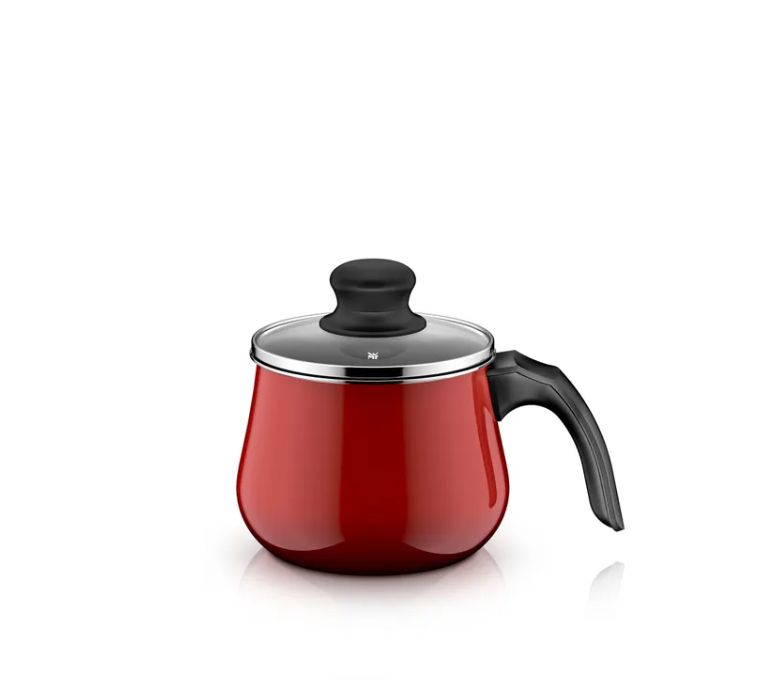 WMF フュージョンテック ミネラルプロ ミニポット (蓋付き、12cm、パッションレッド)