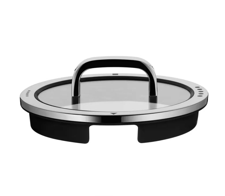 WMF ファンクション4 ガラス蓋 (20cm、ブラック)