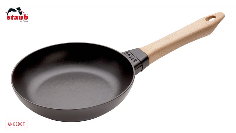 ストウブ(STAUB) フライパン 木製ハンドルフライパン 20cm