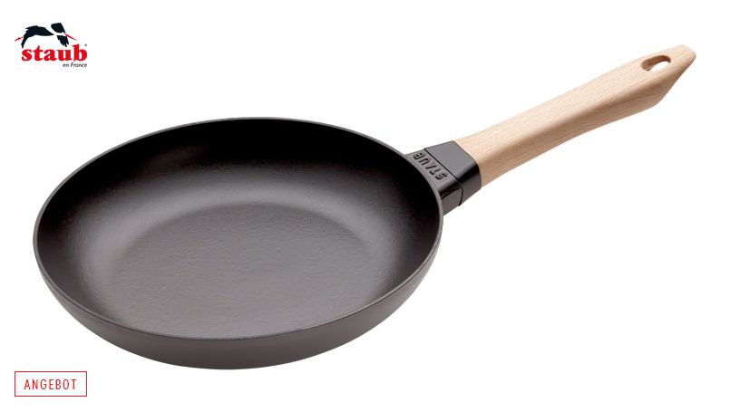 ストウブ(STAUB) フライパン 木製ハンドルフライパン 24cm
