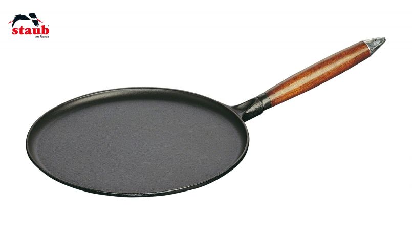 ストウブ(STAUB) フライパン 木製ハンドルクレープパン