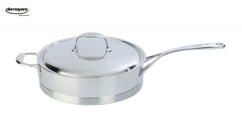 DEMEYERE アトランティス ソースパン (浅型、28 CM、4.8 L) 1個