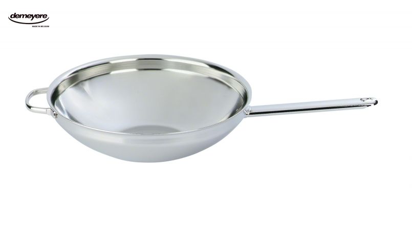 DEMEYERE ウオック ウオックパン (平底、36 CM) 1個