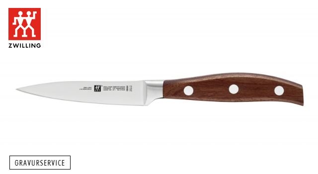 ツヴィリング(ZWILLING) アイデンティティ ウッド ペティナイフ 無料刻印サービス付き 1本