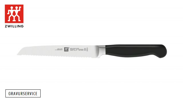ツヴィリング(ZWILLING) ピュア ユーティリティナイフ 1本 無料刻印サービス付き