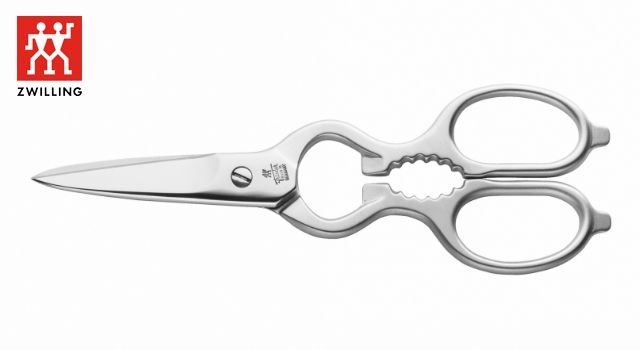 ツヴィリング(ZWILLING) キッチンヘルプ 多目的ハサミ スチール マット 1本