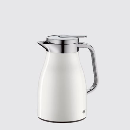 alfi アルフィ Skyline スカイライン 断熱ポット 0.65L、アルパインホワイトマット (211)