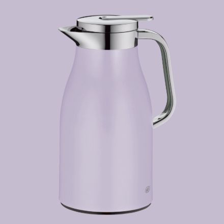 alfi アルフィ Skyline スカイライン 断熱ポット 1.00L、パステルラベンダーマット (383)