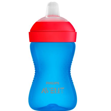 Avent 飲み口マグ ソフト飲み口付き 青 1個